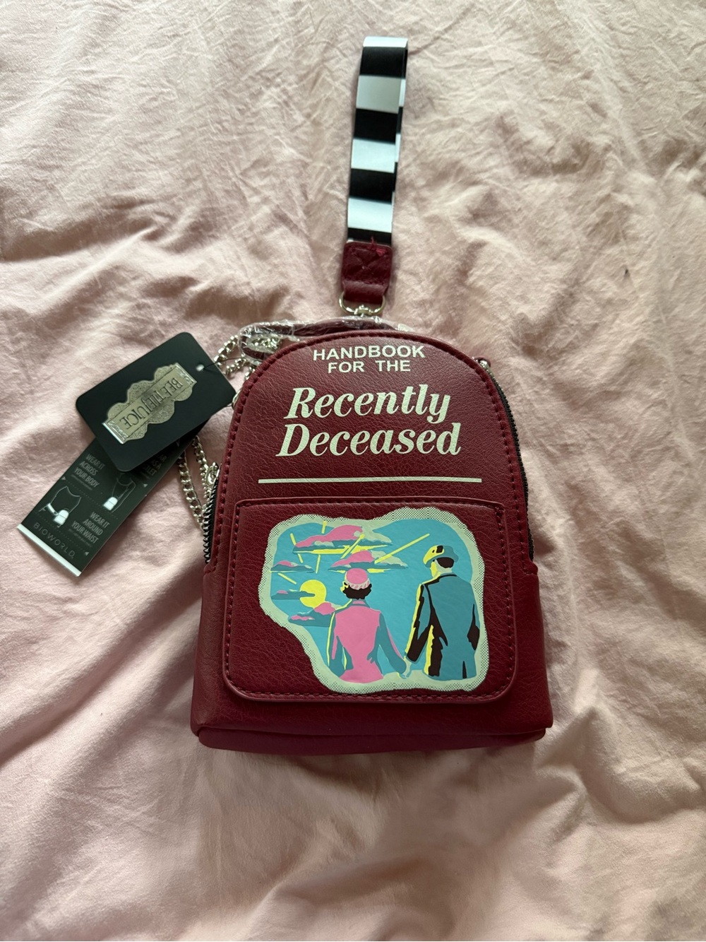 Beetlegeuse Handbook for the Recently Deceased' Convertible Crossbody